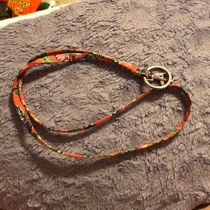 Vera Bradley lanyard